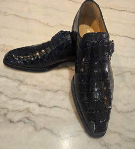 Crocodile Monk Strap