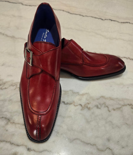 Split Toe Monk Strap Red