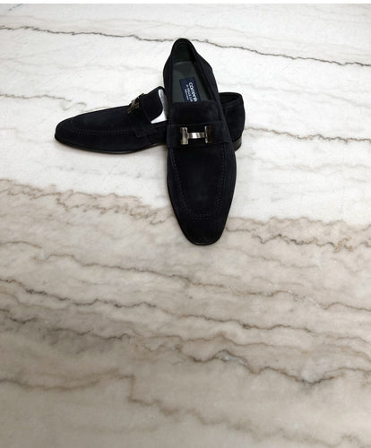 Pelle Navy Suede