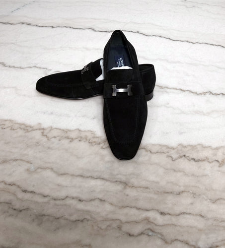 Pelle Black Suede