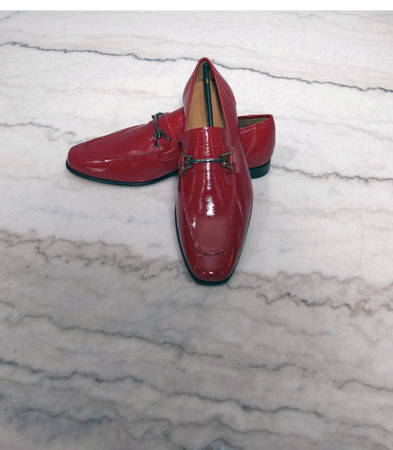 Mezlan Red Patent Leather